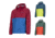 Marmot PreCip Anorak - Mens, Brick/Dark Cerulean, Denim/Macaw Green, Mallard Green/Mars Orange