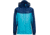 Marmot Demo, Girl's PreCip Jacket, Turquoise/Arctic Navy, Medium, 55680-3930-DEMO