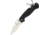MARSER Jager 8 Linerlock Folding Knife,3.5in,Standard Edge,Drop Point,Satin,Black,G10 Handle MRSJAG8