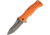 MARSER Kampfer 212 Linerlock Orange Folding Knife,3.625in,Standard Edge,Drop Point,Black Stonewash,Orange,G10 Handle MRSKA212