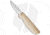 Marttiini Knives New Handy Curly Birch Fixed Blade Knife, 3.00in, Stainless Steel, Clip Point Blade, Birch Wood Handle, Steel/Wood, 7.625in, BHQ-27587