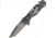 Master Collection Skull Rescue Folder A/O Fold Knife, SS Assist Tanto Blade, Silver Handle MCA007BS