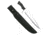 Master Cutlery Fixed Blade, 16.5in, Stainless Steel Blade, Rubberized Grip On Handle HK-2232