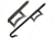 Master Cutlery Fixed Blade, 33.25in, Stainless Steel Blade, Black Cord Wrapped Handle C-616B