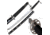 Master Cutlery Fixed Blade, 41in, Carbon Steel Blade, Black Cord Wrapped Handle DH-007BK