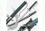 Master Cutlery Fixed Blade, 41in, Carbon Steel Blade, Emerald Green Corp Wrapped Handle JL-590