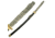 Master Cutlery Fixed Blade, 43in, Stainless Steel Blade, Handle JL-009