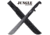 Master Cutlery Jungle Master Machete, Blk Hnd, Black Bld, Nylon Sheath MC-JM-014