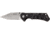 Elite Tactical Parallax Folding Knife w/ Black Handle, 3.5 in, Stainless Steel, Drop Point, ETFDR005S