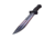 Master USA Bowie Fixed Blade Knife, 7.5 in, 3Cr13 Stainless Steel Stainless Steel, Black, MU-20-04A