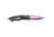 Master USA Drop Point Spring Assisted Knife, 3.5 in, 3Cr13 Stainless Steel Stainless Steel, Rainbow Black, MU-A108RB