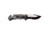 Master USA Embossed Printing Spring Assisted Knife, 3.75 in, 3Cr13 Stainless Steel Stainless Steel, Drop Point, Black/Grey Skeleton, MU-A116K