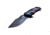Master USA Embossed Printing Spring Assisted Knife, 3.75 in, 3Cr13 Stainless Steel Stainless Steel, Drop Point, Multicolor Indians, MU-A116I