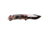 Master USA Embossed Printing Spring Assisted Knife, 3.75 in, 3Cr13 Stainless Steel Stainless Steel, Drop Point, Red/Brown, MU-A116B