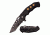 Master USA Folding Blade, 3.3in, Stainless Steel Blade, Black Nylon Fiber Handle MU-A034BK