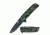 Master USA Folding Blade, 3.5in, Stainless Steel Blade, Green Skull Camo Nylon Fiber Handle MU-A005GN