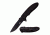 Master USA Folding Blade, 3.5in, Stainless Steel Blade, Rubberized Abs Black Handle MU-A036BK