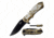 Master USA MU-A062CA Spring Assisted Knife, 3.5in, 3CR13 Stainless Steel, Spear Point, Black Blade, Injection Molded Handle, Camo, MU-A062CA