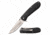 Master USA MU-A093S Spring Assisted Knife, 3in, 3CR13 Stainless Steel, Drop Point, Steel Blade, Injection Molded Handle, Black, MU-A093S