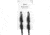 Matador Better Tether Gear Straps, 2-Pack, Charcoal, MATTH2M2001G