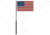 Mate Series Flag Pole - 72in w/USA Flag, FP72USA