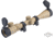 Matrix 3-9X40mm Professional Scope for Airsoft Rifle w/Scope Rings, 1in Tube, Tan, 3-9x40E Tan