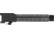 Matrix Arms Fluted Threaded Pistol Barrel, MX19/Glock 19 Gen 1-4, 4.452 in, 1-16 Twist, 1/2x28, Black, B19G3TDB