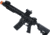 Matrix Sportsline M4 RIS Airsoft AEG Rifle w/G2 Micro-Switch Gearbox, 10in Keymod w/Suppressor, Black, Large, ST-AEG-270-A-BK