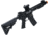 Matrix Sportsline M4 RIS Airsoft AEG Rifle w/G2 Micro-Switch Gearbox, 10in Keymod w/Suppressor, Black, Large, ST-AEG-270-A-BK