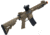 Matrix Sportsline M4 RIS Airsoft AEG Rifle w/G2 Micro-Switch Gearbox, 10in Keymod w/Suppressor, Dark Earth, Large, ST-AEG-270-A-DE