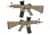 Matrix Sportsline M4 RIS Airsoft AEG Rifle w/G2 Micro-Switch Gearbox, 5in Stubby Fixed Stock, Dark Earth, Large, ST-AEG-293-DE