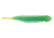 Matzuo Gaikotsu Ribbed Beaver Tail 4in 8pk, Emerald Shiner, MTZGKBT4.0EMRLD