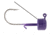 Matzuo Ned Jig 5pk 1/8th Weedless Plum, MZMFW18PLM