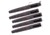 Matzuo Ned Rig, Black/Red, 1/8oz, 5 Per Pack, MZMFR18-BR