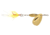 Matzuo Sickle Shockwave Spinner Bait 1/8oz Gold, 3MS-GOLD