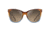 Maui Jim Alekona Polarized Cat Eye Sunglasses - Women's, Caramel with Blue Frame, HCL Bronze Lens, Caramel with Blue HS793-18B