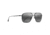 Maui Jim Beaches Polarized Aviator Sunglasses, Black Matte Frame, Neutral Grey Lens, Black Matte 541-2M