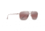 Maui Jim Beaches Polarized Aviator Sunglasses, Satin Brown Red Frame, Maui Rose Lens, Satin Brown Red R541-19A