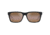 Maui Jim Boardwalk Polarized Square Sunglasses, Matte Black Frame, HCL Bronze Lens, Matte Black H539-2M