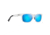 Maui Jim Boardwalk Polarized Square Sunglasses, Matte Crystal Frame, Blue Hawaii Lens, Matte Crystal B539-05CM
