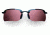 Maui Jim Turtle Bay Sunglasses - Gloss Black Frame, Maui Rose Lenses - R411-02