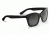 Maui Jim Coco Palms Sunglasses,Square,Gloss Black Frame,Polarized Neutral Grey Lens GS720-02