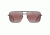 Maui Jim Compass Polarized Aviator  Sunglasses,Gunmetal,Maui Rose Lens R714-02D