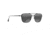 Maui Jim Ebb &amp; Flow Polarized Aviator Sunglasses, Black Matte Frame, Neutral Grey Lens, Black Matte 542-2M