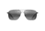 Maui Jim Haleiwa Unisex Sunglasses,Gunmetal Frame,Polarized,Neutral Grey Lens, 328-02D
