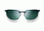 Maui Jim Hookipa Reader Sunglasses - Gloss Black Frame and Neutral Grey +1.50 Polarized Lens - Universal Fit G807N-0215