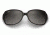 Maui Jim Kalena Sunglasses - Black with Crystal Frame,Neutral Grey Lens GS299-02K