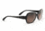 Maui Jim Kalena Sunglasses - Gloss Black Frame,Maui Rose Lens RS299-02