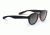 Maui Jim Leia Sunglasses,Round,Blue w/Rootbeer Interior Frame,Polarized Neutral Grey Lens GS708-03D