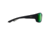 Maui Jim Local Kine Polarized Square Sunglasses, Soft Black w/ Dark Transparent Green &amp; Light Transparent Grey Frame, Maui Green Lens, Soft Black w/ Dark Transparent Green &amp; Light Trans GM810-27M